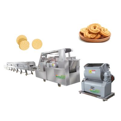 China Bakery Automatic biscuit baking oven line Dough Mixer Hard Biscuit Making Machine biscuit manufacture machine for sale