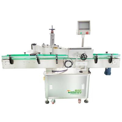 China Food vertical round bottle labeling machine for sale