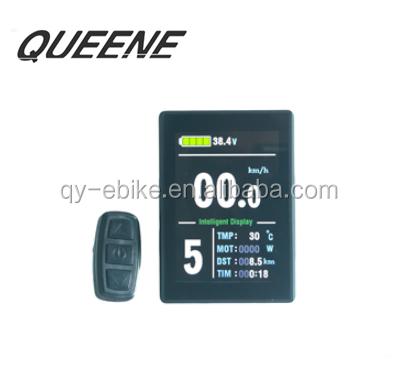 China For Electric Bike QUEENE/NEW TFT Color LCD Display For Electric Bike, 24V 36V 48V e Bike KT-LCD8H Display for sale