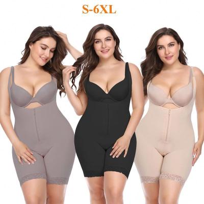 China Wholesale New Style Antibacterial Bodysuits, Women's Top-waist Weight Loss Training Material, Plus Size Body Shaping, Hip Shaping Jumpsuit for sale