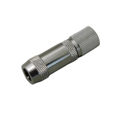 China RF Coaxial Solder 1.6/5.6 L9 Window Crimp RF Male Connector For RG59 Cable for sale