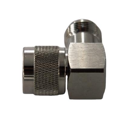 China RF Coaxial RF Male Plug N to N Jack Right Angle Connector Female Adapter for sale