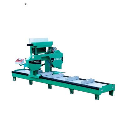 China Horizontal High Speed ​​Horizontal Movable Woodworking Bandmill , MJ376-S CNC Horizontal Band Saw for sale