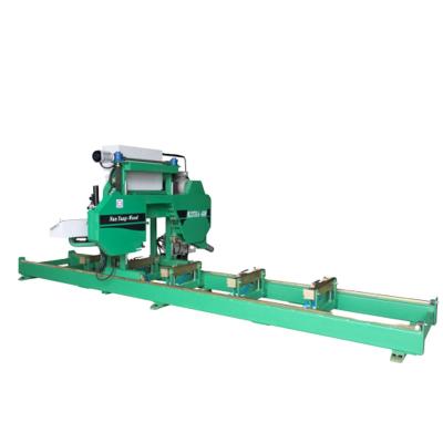 China Horizontal Automatic Log Band Saw Wood Cutting Machine for sale