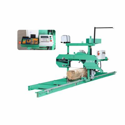 China Horizontal Log Horizontal Band Saw Tree Log Slitter Band Sawmills for sale