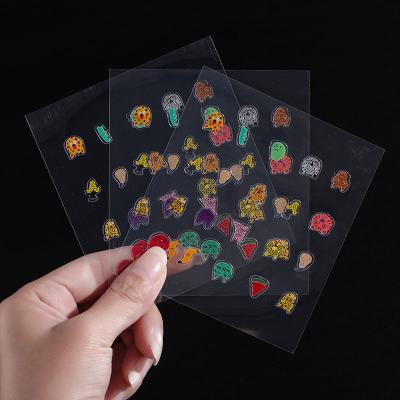 China Waterproof Custom Logo Sticker Self Adhesive Vinyl Printing A4 A5 A6 Glossy Matte Transparent Sticker Sheet for sale