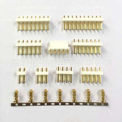 China PCB Vh3.96mm-2/3/4/5/6/7/8pin Wire Socket Straight Pin Gold Plated Seat Connector Crimp Terminals Molex Molex Connector In Stock for sale