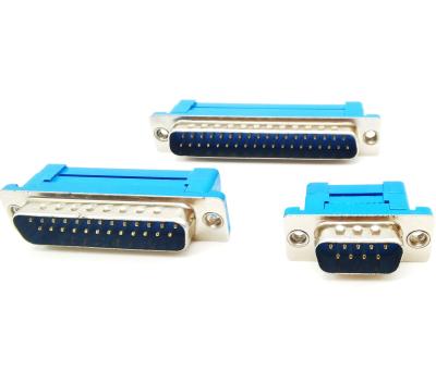 China audio & 37p Video Custom DB37 DB25 DB9 Manufacturers Direct Male Key Urgent Line D-Sub Connector for sale