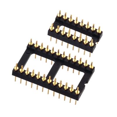 China audio & Video 2.54mm Machine Pin IC Adapters Straight Type for sale