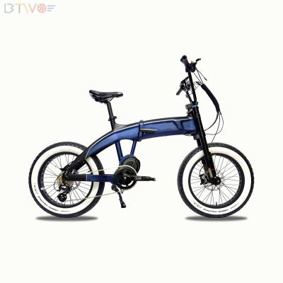 China Aluminum Alloy 2wheels 750W14Ah Battery Power Cross Country Throttle Controller Pedal Assisted City Portable E-Bike for sale