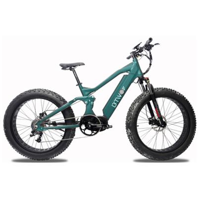 China Standard full suspension electric mountain bike lithium battery E bike fat tire electric bicycles for sale for sale