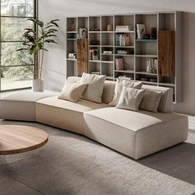 China Other Customizable Furniture Modern L Shape Living Room Sofas Fabric Sofa Set Living Room Furniture Designs for sale