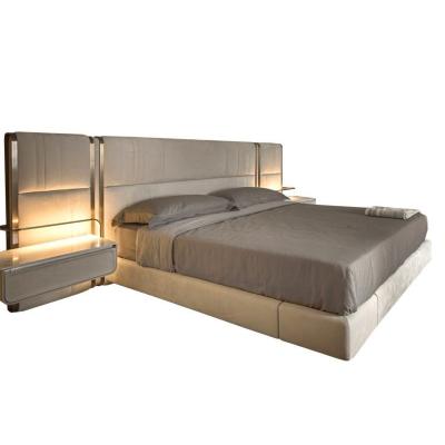 China Soft And Warm Luxury Modern Villa Bedroom Furniture Modern Design King Size Beds for sale