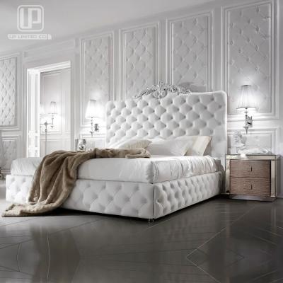 China (Others) High Quality Adjustable Bed Room Furniture Sets Luxury Wooden Bedroom Furniture With PU Leather Upholstery Beds for sale