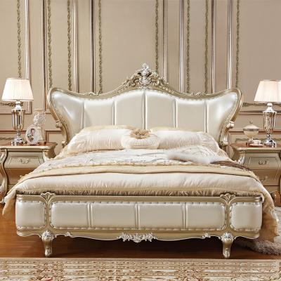 China Royal Full Size Home King Size Bedroom Sets 2021 (Other) Adjustable Classic Italian French Antique Bedroom Furniture for sale