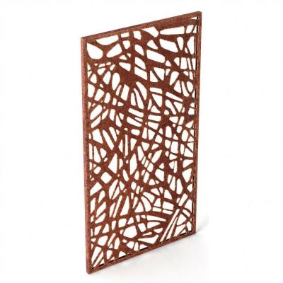 China New high quality adjustable height china manufacture metal screen divider corten steel panels for sale