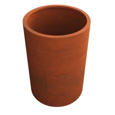 China Minimalist Corten Steel Planter Box Planters Large For Outdoor Garden Steel Planter Pot For Patio for sale