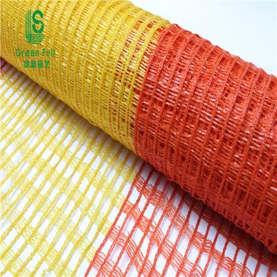 China HDPE +UV stabilized orange and yellow barrier netting for sale