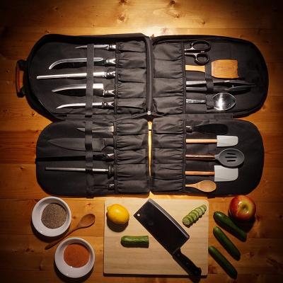 China Wholesale High Capacity New Design Chef Knife Backpack Ballistic Nylon Bag T-HH-A013 for sale