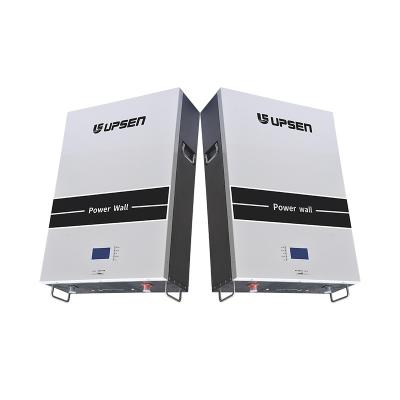 China UPSEN 10kwh 48v 100ah 150ah 200ah Wall Mount Lithium Ion Battery With Best Price LFP48200 for sale