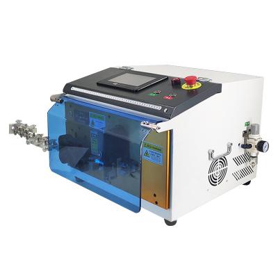 China Full Automatic BV BV Stripping Bending Machine Distribution Cabinet Hard Copper Wire Stripping Cutting Cable Bending Embedded Equipment for sale