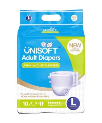 China Disposable Adult Diaper High Absorbency Soft Breathable Adult Diaper cheap adult diapers for sale