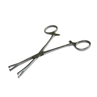 China Stainless Steel Pennington Forceps Slotted Piercing Supplies Piercing Tools for sale