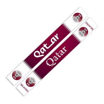 China Polyester for Qutar 2022 soccer the world flag scarves for sale