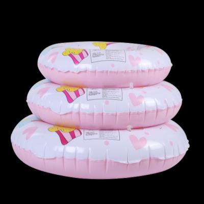 China Amazon Hot Selling Summer Kid Children Kids PVC Adult Inflatable Swimming Pool Swimming Ring for sale