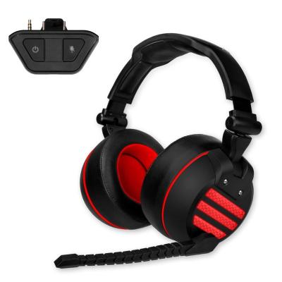 China Powerful Bass 7.1 Edging - Big Noise Wireless Gaming Headphones LED Earmuffs Lighting 2.4GHz Wireless Gaming Headsets For Xbox One for sale