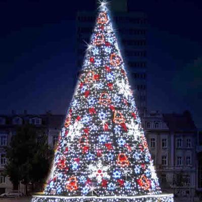 China Christmas Decoration New Style Customized Outdoor Indoor Christmas Decoration Flocked Christmas Tree Arbol De Navidad for sale