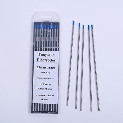 China Tungsten Electrode 2% Lanthanated WL20 WT20 WC20 WL15 Tig Welding Tungsten Rod Electrodes for sale