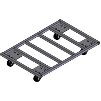 China Large Capacity Supermarket Potato Trolley Dish Weels Supermarket Rack Steel C18100109CP Heavy Duty Custom Bearing Double Sided Neodream NC; GU for sale