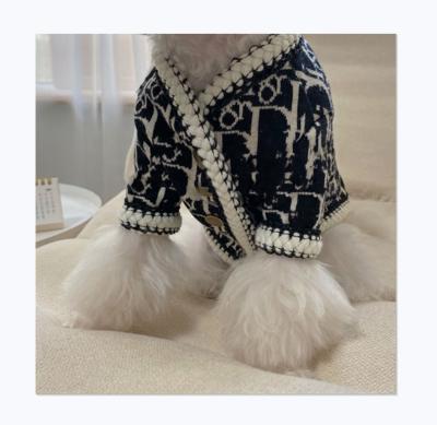 China New Design Sustainable Classic Fashionable Plaid Pet Clothing British Brand D Dog Coat for sale