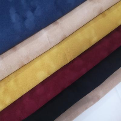 China Gift Wrapping Fabric Tear-resistant Velvet Embossed Flock Fabric For Jewelry Box for sale