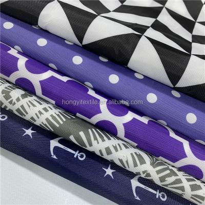 China Tear-resistant 190t polyester printed fabric with flower shape use for bags lining for sale