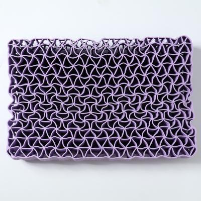 China Memory Best Quality and Low Price Washable Purple Sleep Tube Cervical Gel Pillow Pressure-Release Core for sale