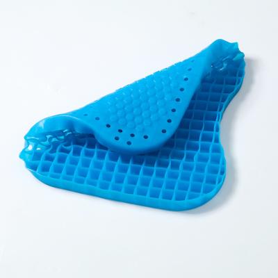 China Wholesale high quality anti-static summer gel car cushion with holes for sale