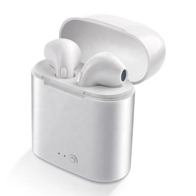 China In-Ear Factory Price TWS A7 i7s 5.0 Wireless Private Label Earphone Noise Canceling Earbuds With Charger Case Box for sale