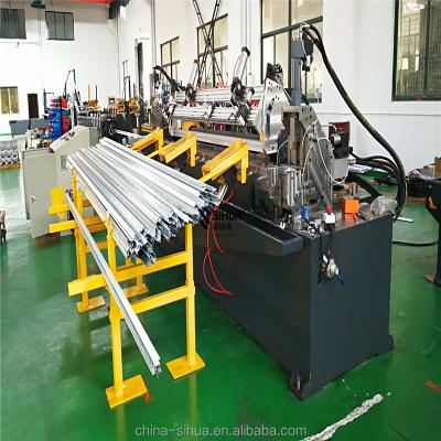 China Factory sihua europe quality precision ceiling t bar machine cross t bar and head t bar roll forming machine for sale