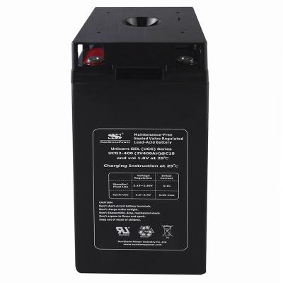 China Power Tools Tools Solar Battery 2V400AH VRLA GEL Battery 12 Years Long Life Battery UCG2-400 Deep Cycle Solar Rechargeable Maintenance Free GEL Battery for sale