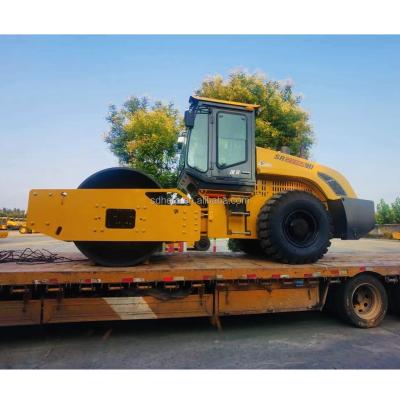 China food & Beverage factory Shantui track guard 20 tons double drum road roller price SR20MA plate compactomini road roller vibratory compactor for sale