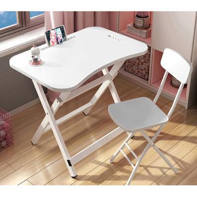 China Modern White Adjustable Portable Ergonomic Kids Table Foldable Kids Home Study Table And Wooden Chair Set For Study for sale