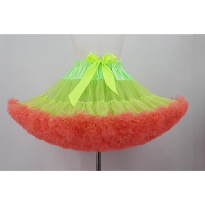 China 2021 New Style Kids Girls Ballet Crepe Breathable Half Skirts Tiered Cloth Layers for sale