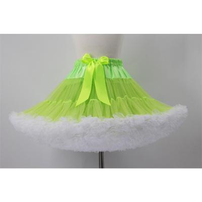 China New hot children breathable sparkle soft bow ballet skirt party star dress little girls tutu skirt for party for sale