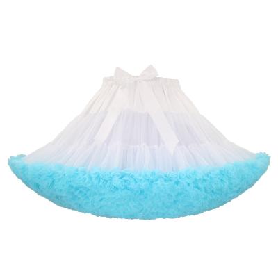 China Wholesale Breathable Adult Tutus Tulle Girl Chiffon Pettiskirt Pettiskirt Girls Women Girls Ballet Costumes Dance Casual Party Skirt for sale