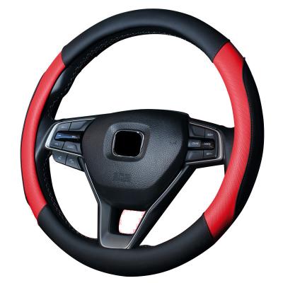 China Perfectly fit GUTSBOX anti-slip and durable universal car steering wheel cover with fashion style for sale