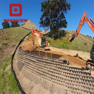 China Dawnview Clearance Price Industrial HDPE Road Geocell 150mm Geocell For Road And Slope Protection for sale