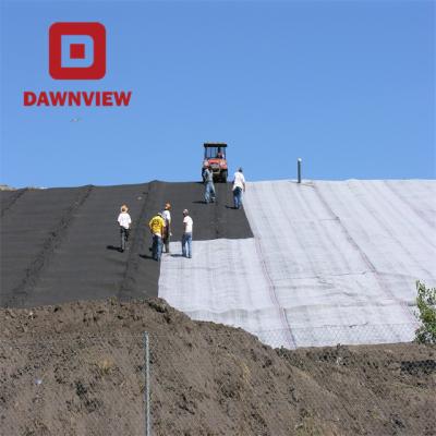 China Dawnview 800g/m2 Polyester Woven Fabric Geotextile Industrial Pipeline Not Used In Engineering Waterproof for sale