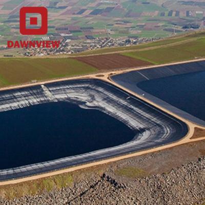 China Industrial Pond Geomembranes Geomembrane Liner 1.5mm Environmental Dawnview HDPE For Water Tank for sale